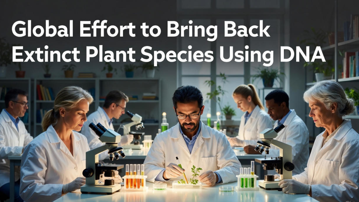 Global Effort to Bring Back Extinct Plant Species Using DNA