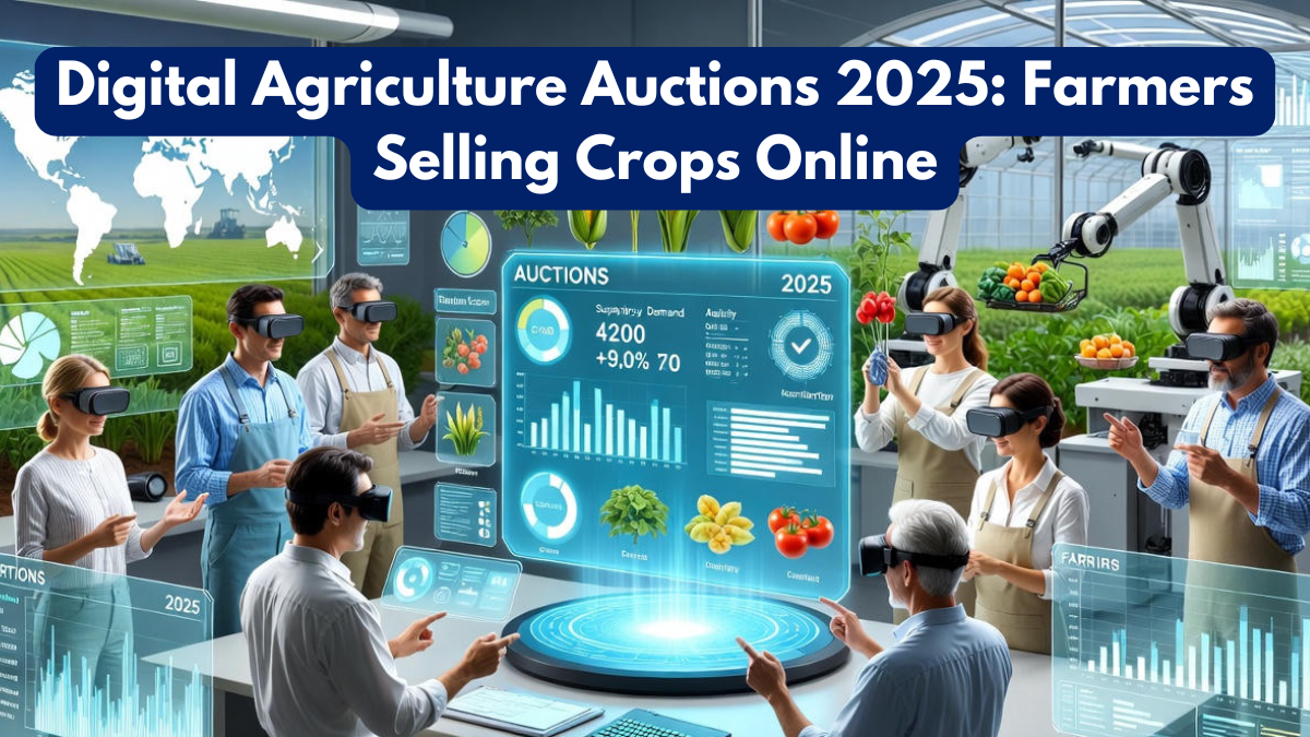 Digital Agriculture Auctions 2025: Farmers Selling Crops Online