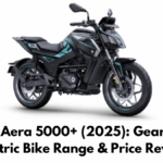 Matter Aera 5000+ (2025): Gear-Based Electric Bike Range & Price Reveal
