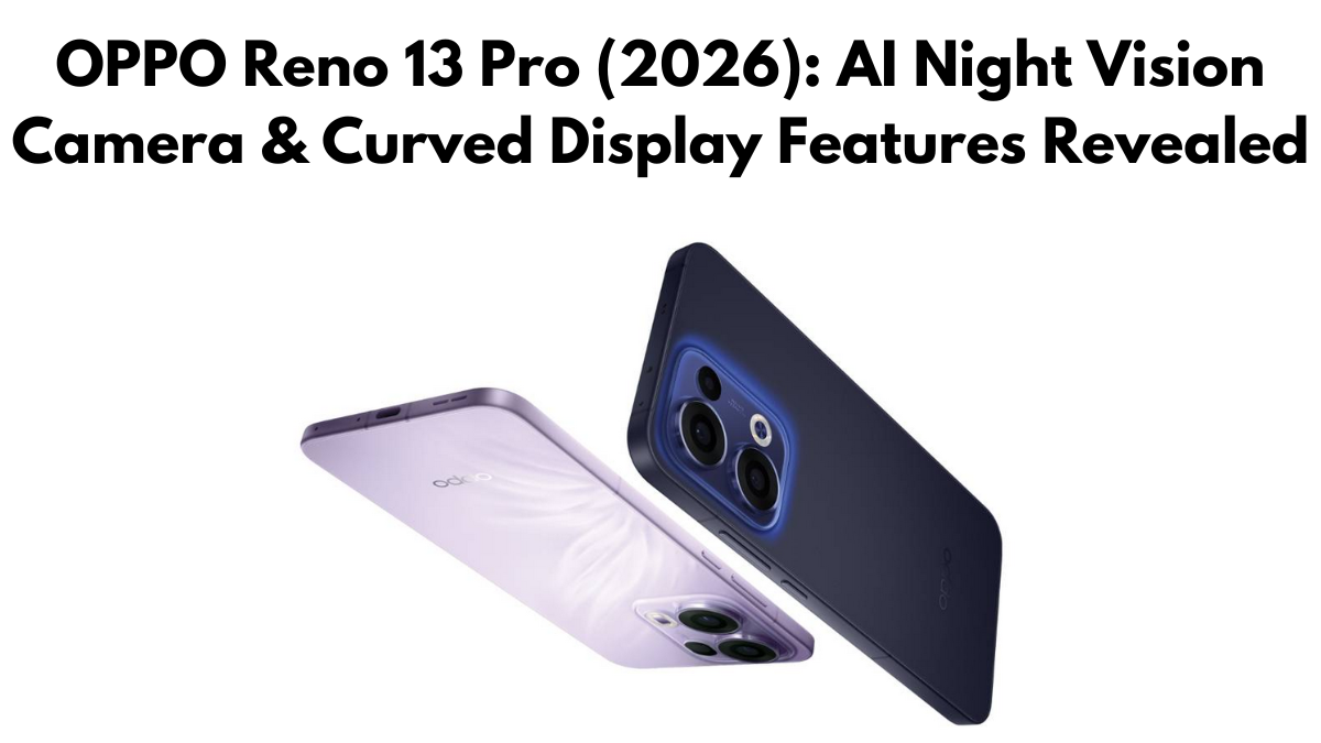 OPPO Reno 13 Pro (2026): AI Night Vision Camera & Curved Display Features Revealed