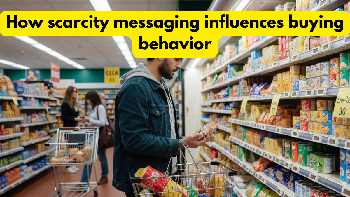 How scarcity messaging influences buying behavior