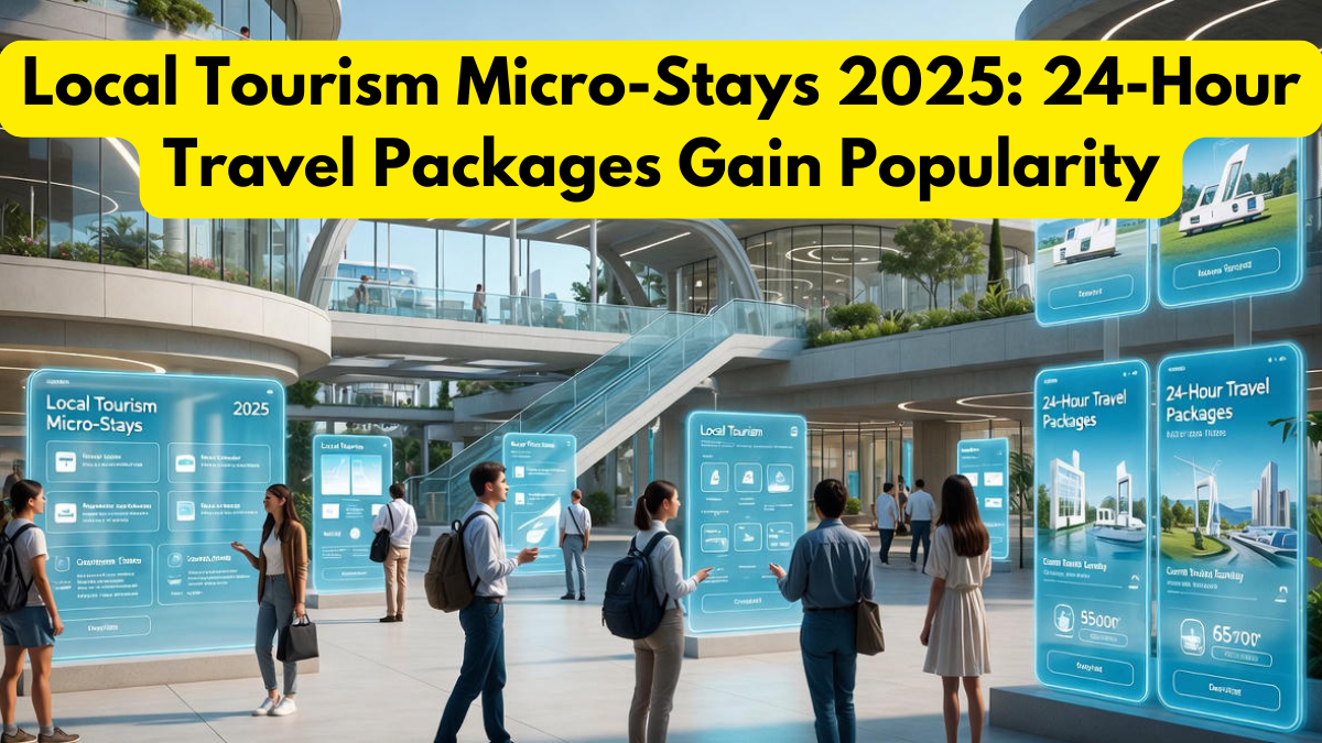Local Tourism Micro-Stays 2025: 24-Hour Travel Packages Gain Popularity