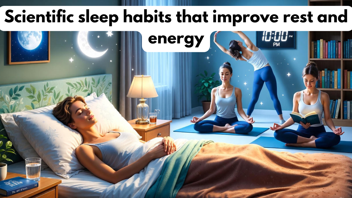 Scientific sleep habits that improve rest and energy