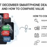 Best December smartphone deals and how to compare value