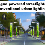 How algae-powered streetlights might replace conventional urban lighting systems