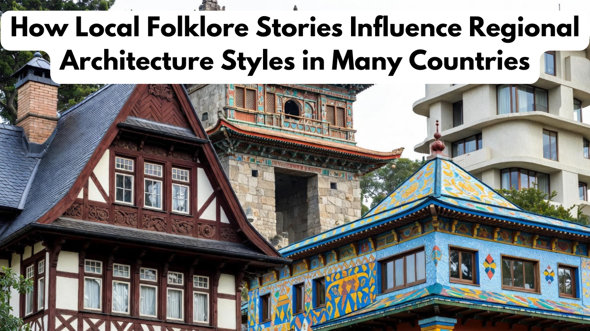 How Local Folklore Stories Influence Regional Architecture Styles in Many Countries