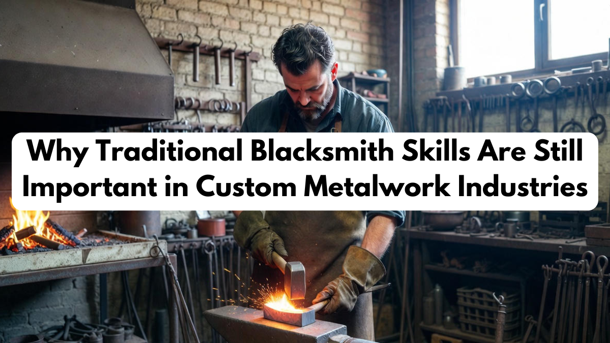 Why Traditional Blacksmith Skills Are Still Important in Custom Metalwork Industries