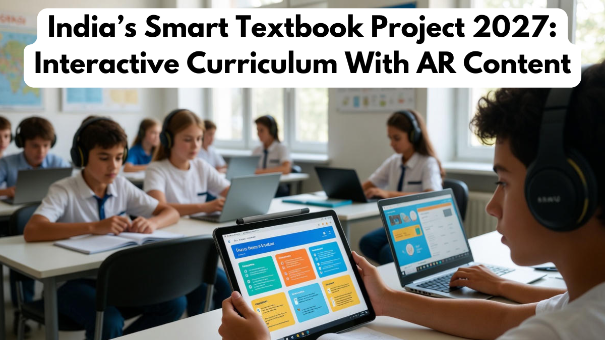 India’s Smart Textbook Project 2027: Interactive Curriculum With AR Content