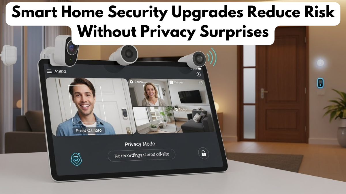 Smart Home Security Upgrades Reduce Risk Without Privacy Surprises