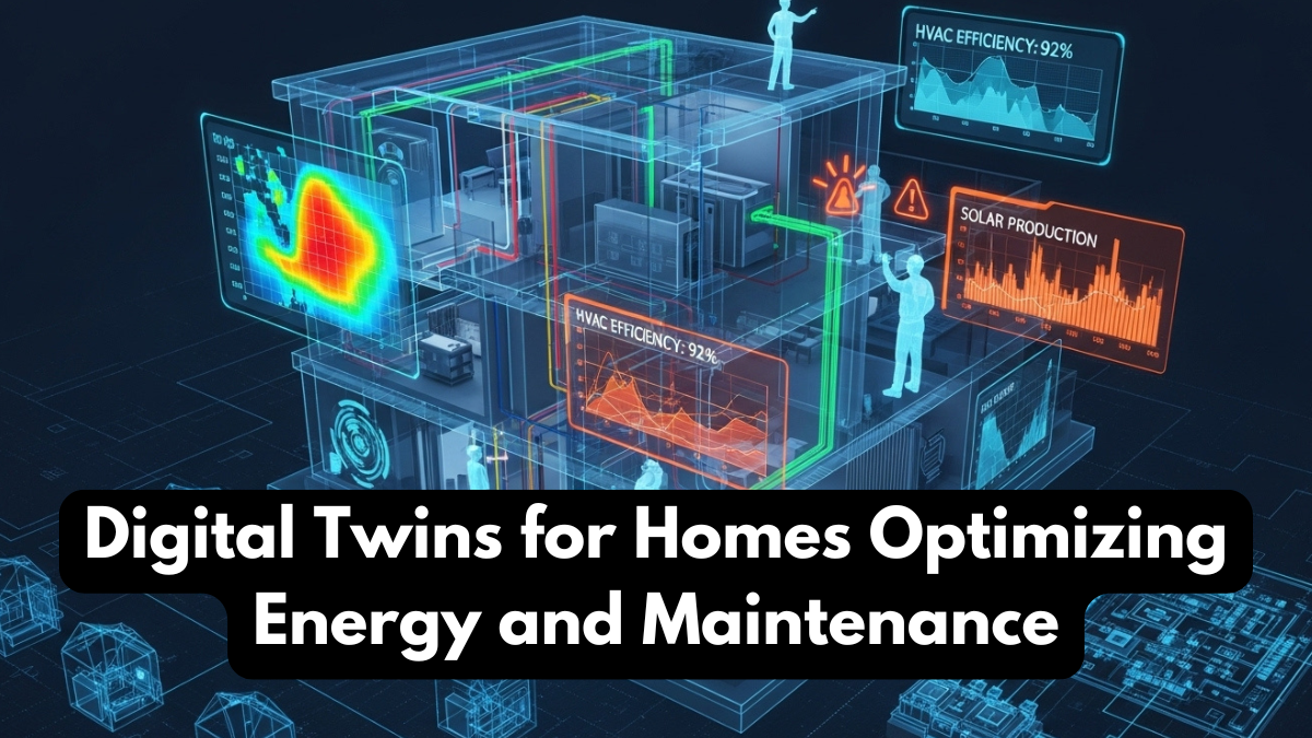 Digital Twins for Homes Optimizing Energy and Maintenance
