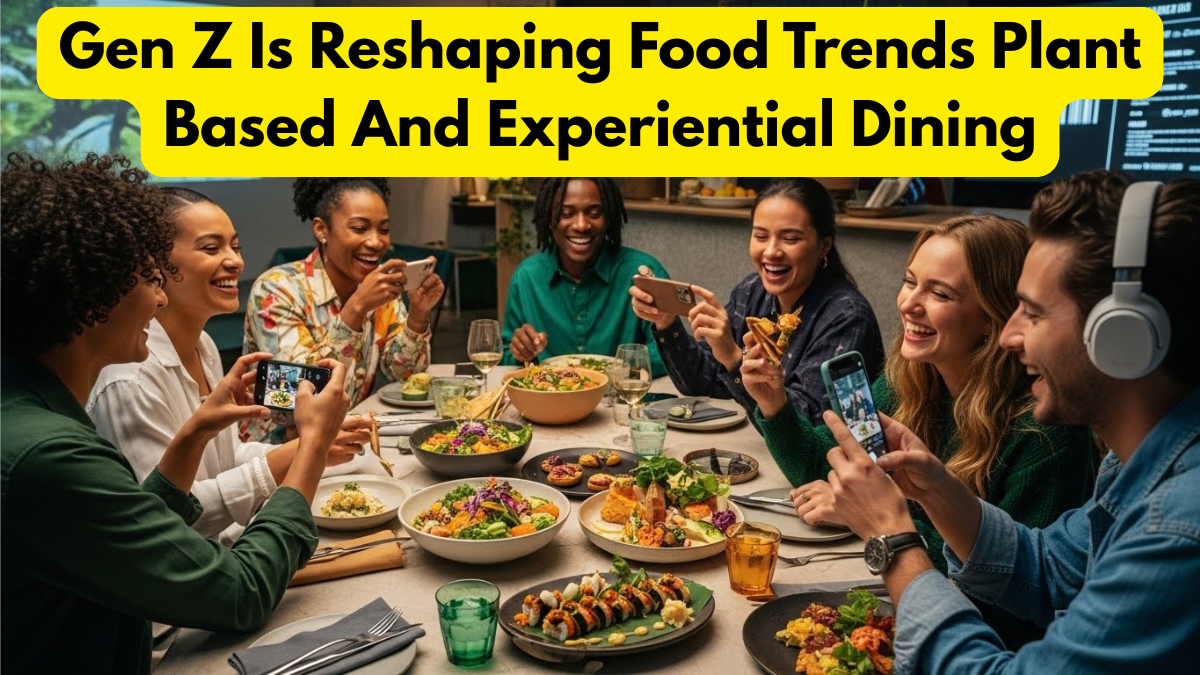 Gen Z Is Reshaping Food Trends Plant Based And Experiential Dining