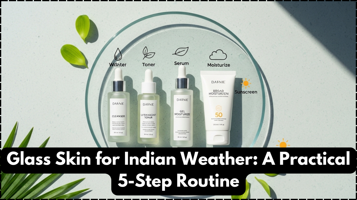 Glass Skin for Indian Weather: A Practical 5-Step Routine