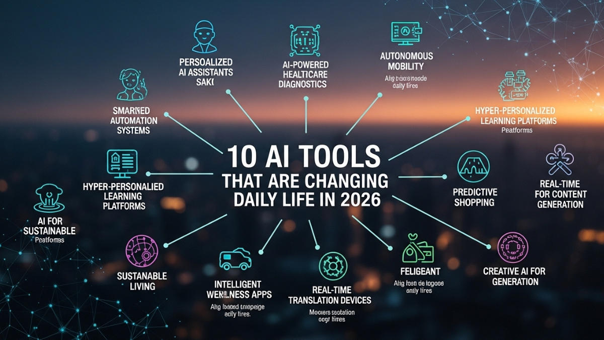 10 AI Tools That Are Changing Daily Life in 2026