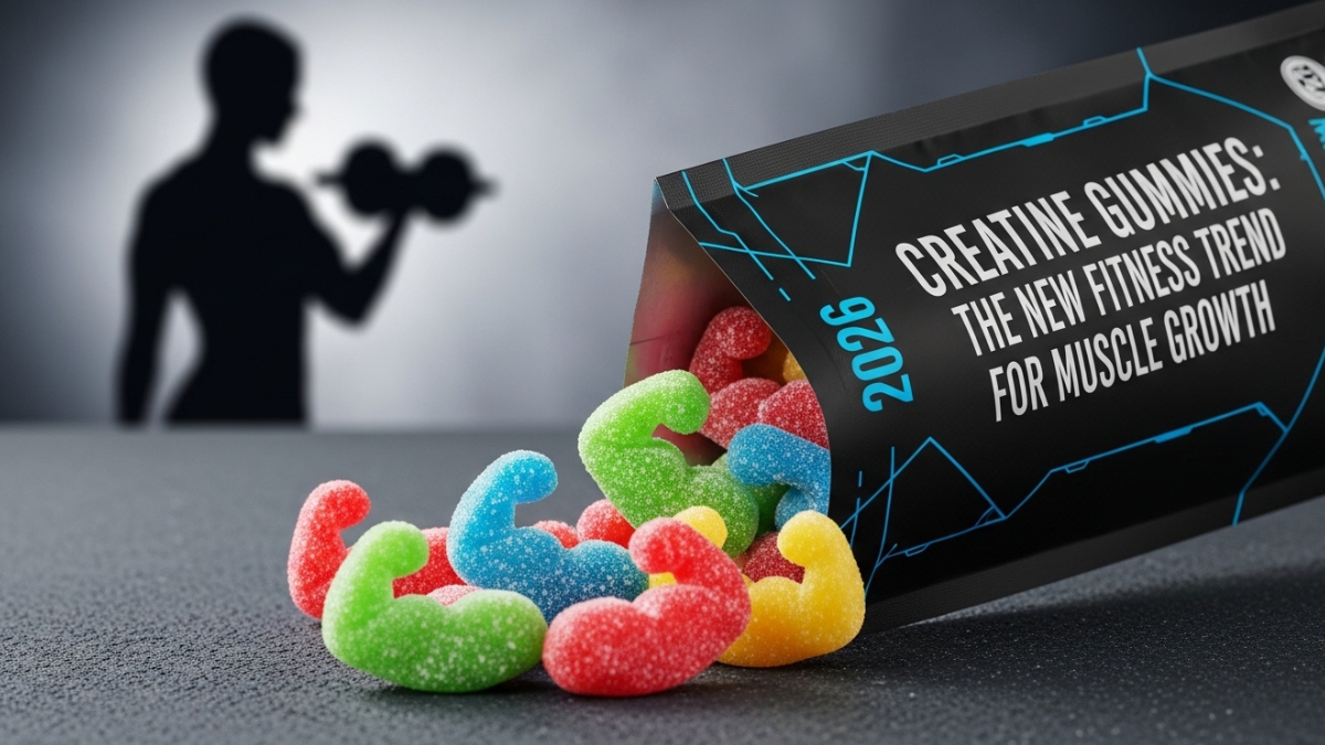 Creatine Gummies: The New Fitness Trend for Muscle Growth in 2026
