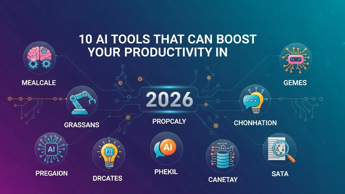 10 AI Tools That Can Boost Your Productivity in 2026