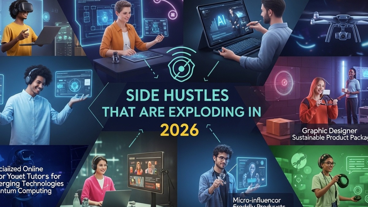 12 Side Hustles That Are Exploding in 2026