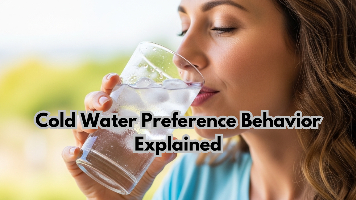 Cold Water Preference Behavior Explained
