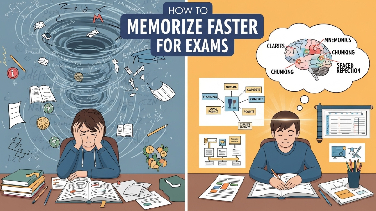 How to Memorize Faster for Exams