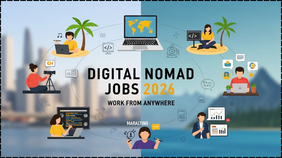 Digital Nomad Jobs 2026: Work From Anywhere
