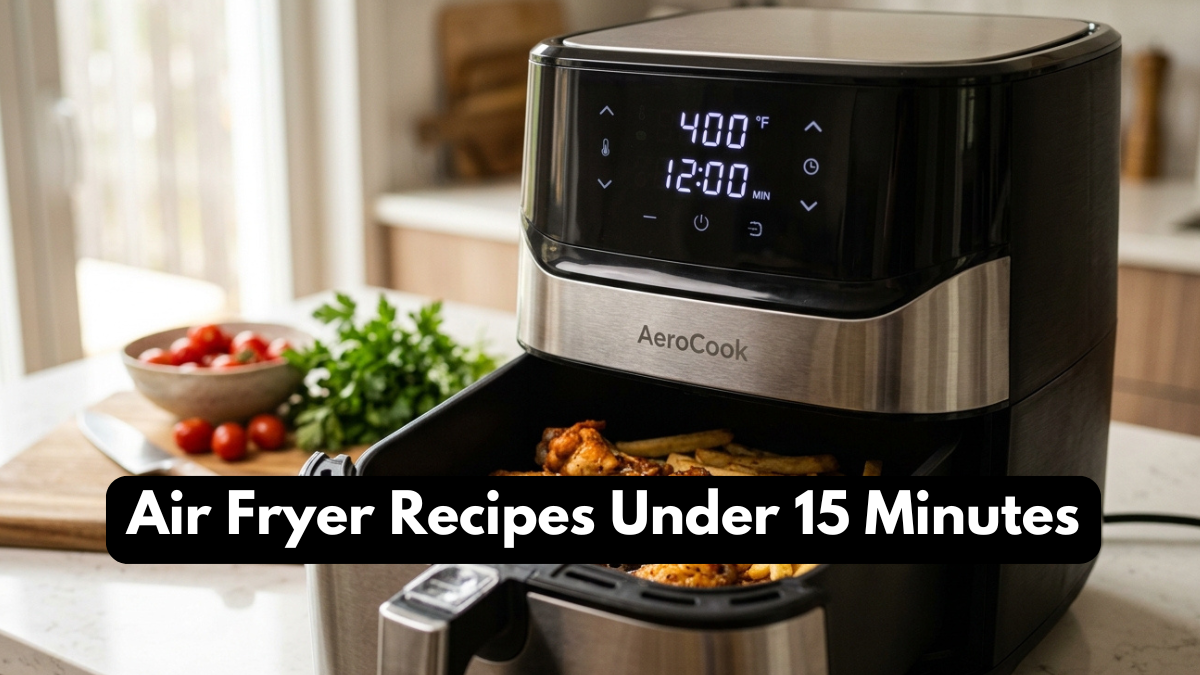 Air Fryer Recipes Under 15 Minutes