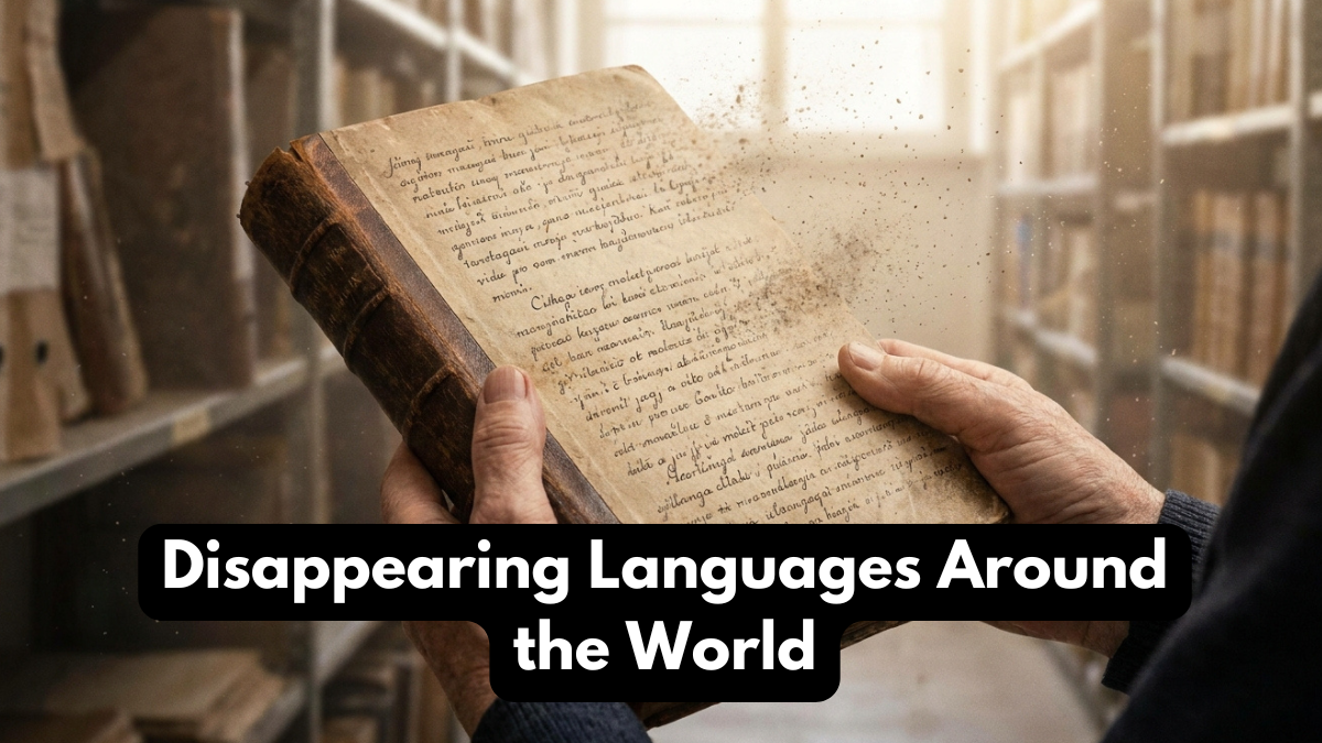 Disappearing Languages Around the World