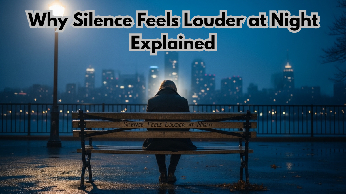 Why Silence Feels Louder at Night Explained