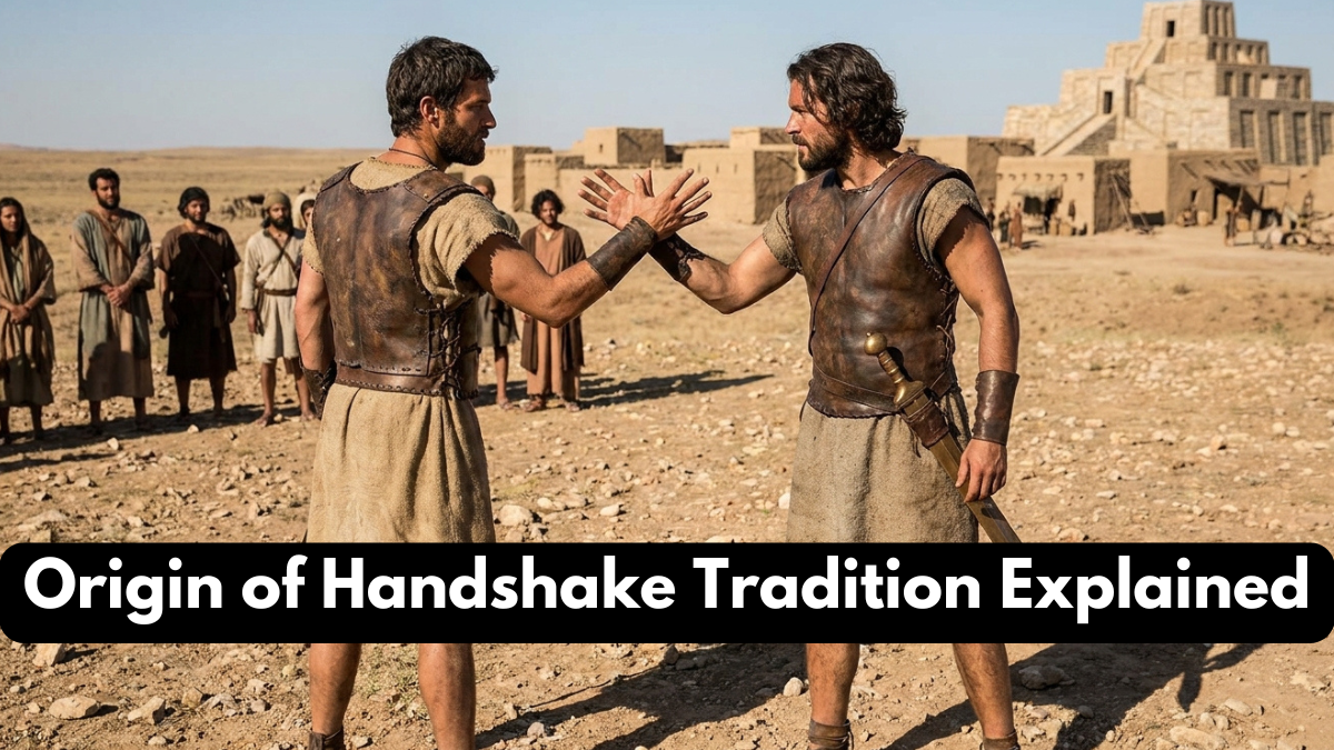 Origin of Handshake Tradition Explained